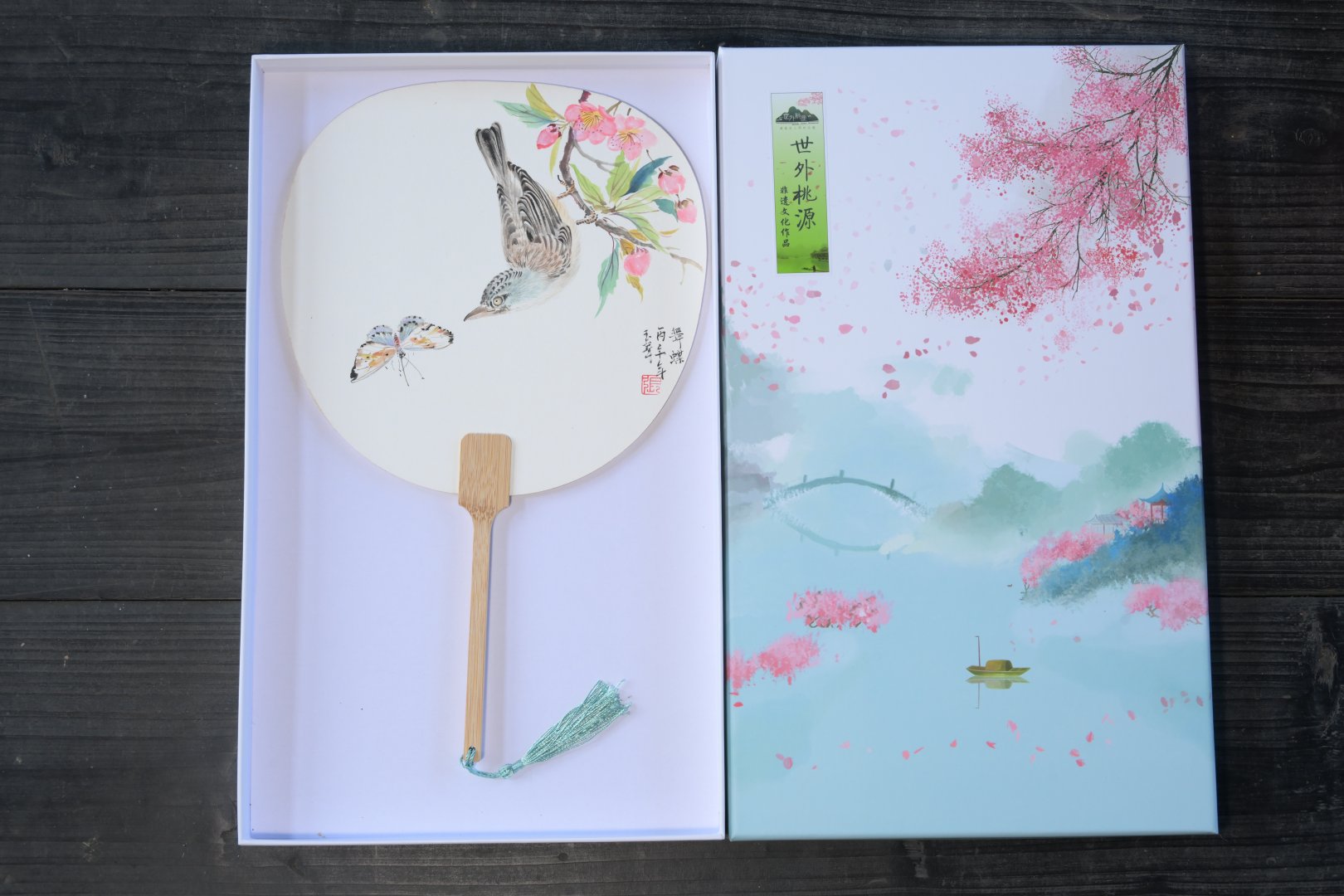 非遗团扇（手绘）