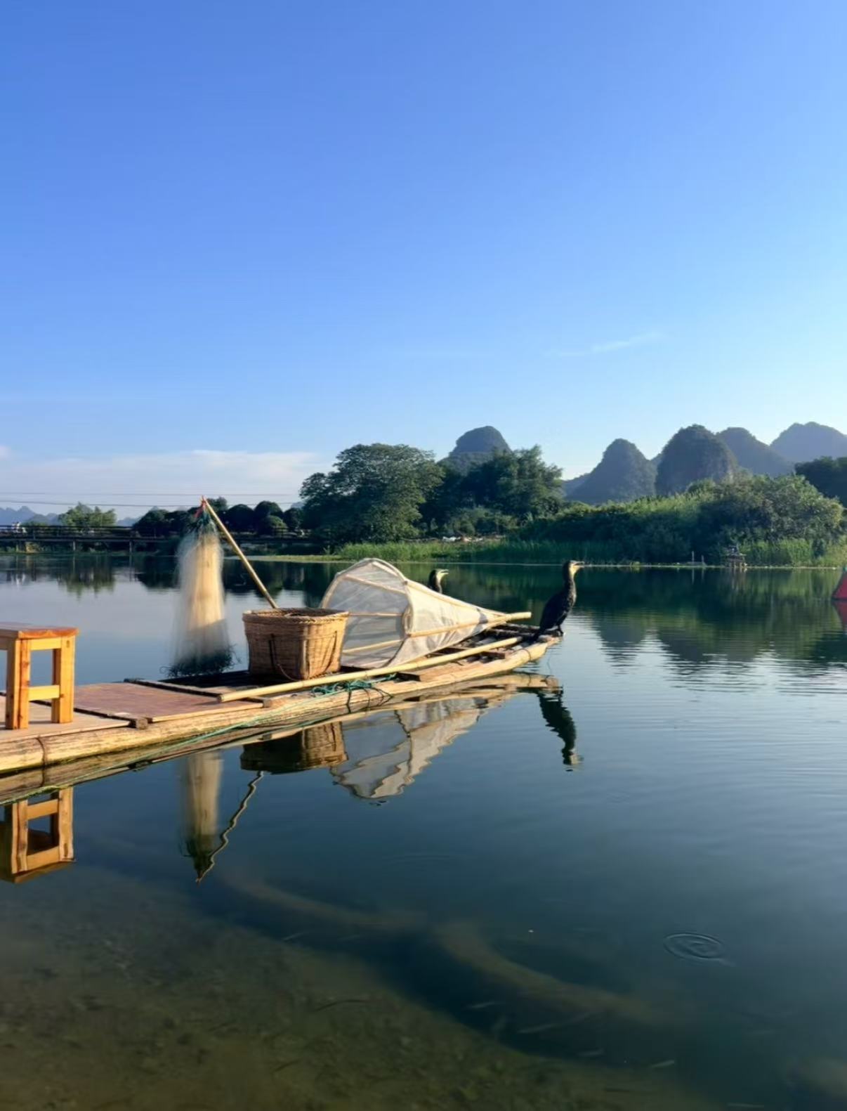 縮圖:在Chinese Wonderland和鸬鹚拍照