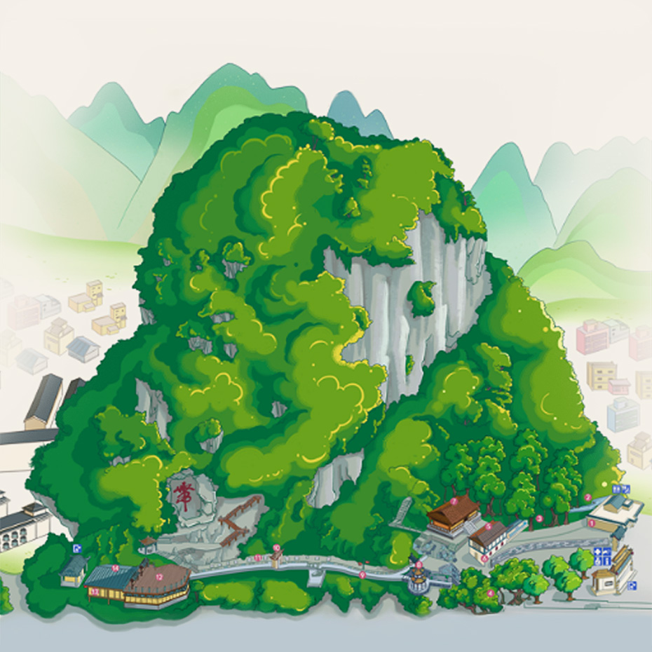 Shan Shui Culture Park Guide Map